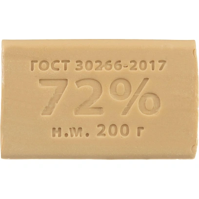 Мыло хозяйственное 72% 200 гр без об