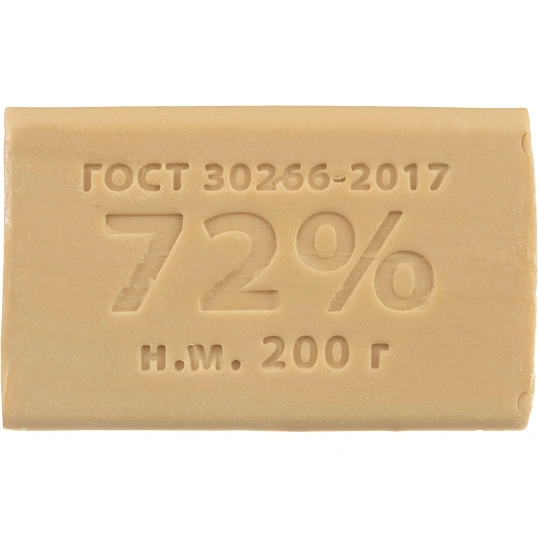Мыло хозяйственное 72% 200 гр без об