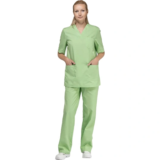 Костюм жен (куртка, бр) м05 плюс зел 112-116/170-176