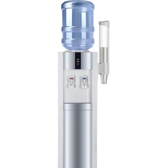 Кулер для воды напольный Ecotronic Экочип V21-L white-silver 
