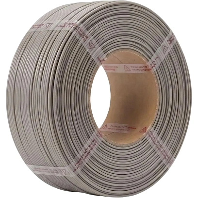 Пластик PLA Basic (без катушки) 1.75 мм 1кг., серый (Gray)