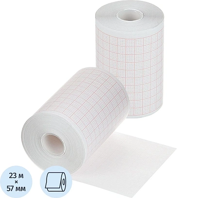 Лента регист. тепл.для ЭКГ 57х23х12 (н.) К5723АК12 16рул/уп