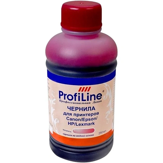 Чернила Premium для Canon/Epson/HP/Lexmark пурп. 250 мл вод. ProfiLine