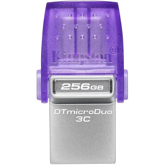 Флеш-память Kingston microDuo 3C G3, 256 Гб, USB 3.2 & USB Type-C и Type-A