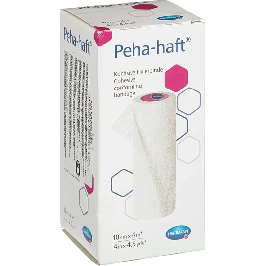 Бинт самофикс эласт 4 м х 10 см PEHA-HAFT  9324862/932444