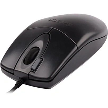 Мышь компьютерная A4Tech OP-620DS черный (1200dpi) silent USB (4but)