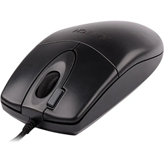 Мышь компьютерная A4Tech OP-620DS черный (1200dpi) silent USB (4but)