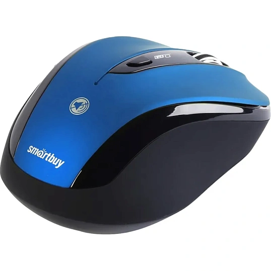 Мышь компьютерная Smartbuy 612AG WLS синяя, LED Blue (SBM-612AG-BK)