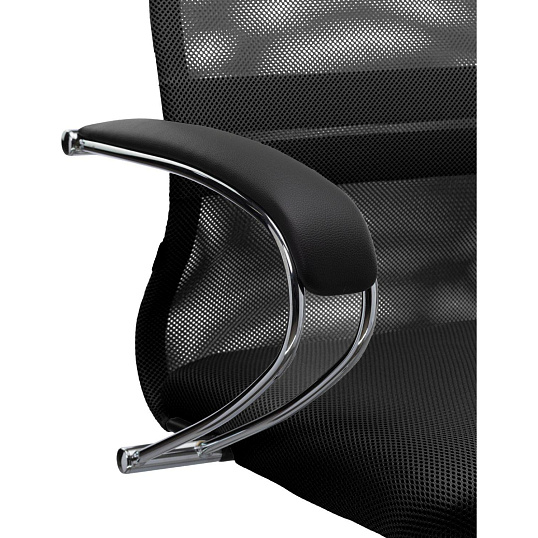 Кресло MT Комус Мебель Easy Chair 675 сетка/ткань,черный,хром