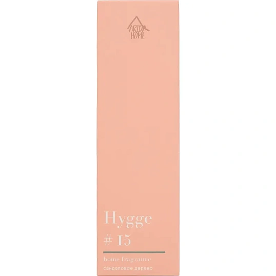 Аромадиффузор с палочками Hygge #15  Сандаловое дерево 100 мл 100-310