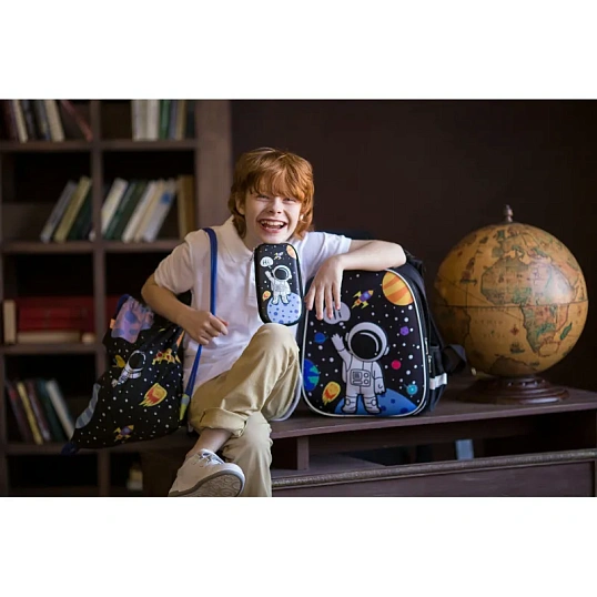 Ранец   3D Space, 2 отд., эргоном. спинка