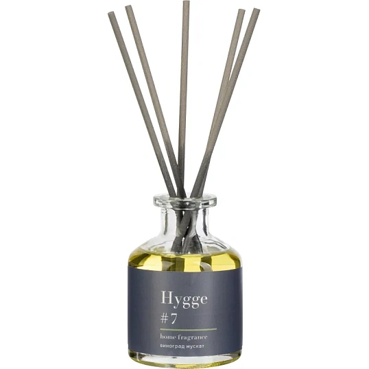 Аромадиффузор с палочками Hygge #7 Виноград мускат 50 мл АР 100-024