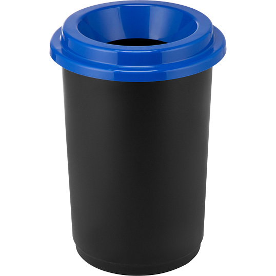 Контейнер для мусора (урна) IDEA ЭКО 50л синяя
