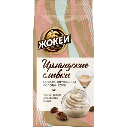 Кофе Жокей Ирландские сливки,150г