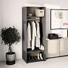 Гардероб К-Loft 241H002 выс.2106 дуб скандин./графит