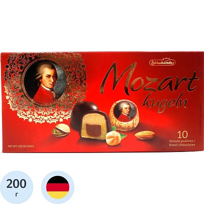 Набор шоколадных конфет Mozartkugeln (Моцарт) 200г 998