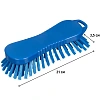 Щетка ручная скраб, типа 'страйт' FBK 210х70мм жесткая синяя 15063-2