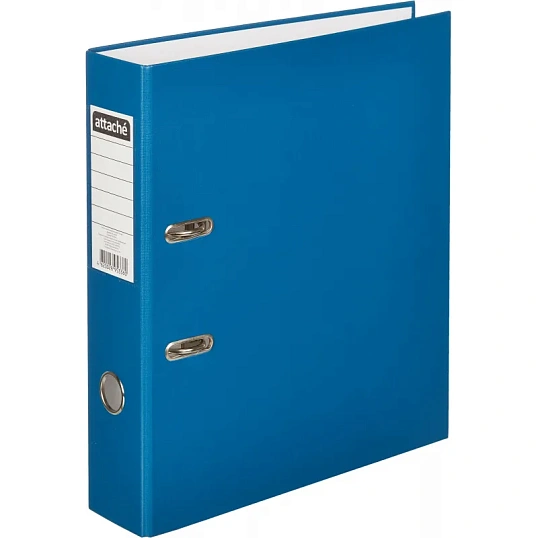 Папка-регистратор Attache Economy, 75мм, cиний, ПБП1, карм.кор