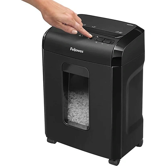 Шредер (уничтожитель) Fellowes Powershred 10M, 5ур.секр, 9лист, 19л