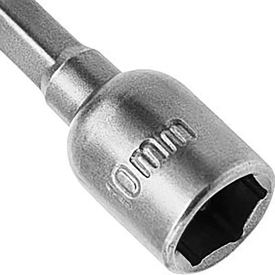 Бита с торцевой головкой ЗУБР магнит. 1/4'',Cr-V, 10х45мм,2шт.(26392-10-02)