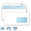 Конверт белый E65 стрип пр.окно BusinessPost 110х220 1000шт/уп/1960