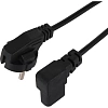 Кабель комп - розетка 220V EU (угол-угол), 1.8m, iOpen <ACE021R-1.8M