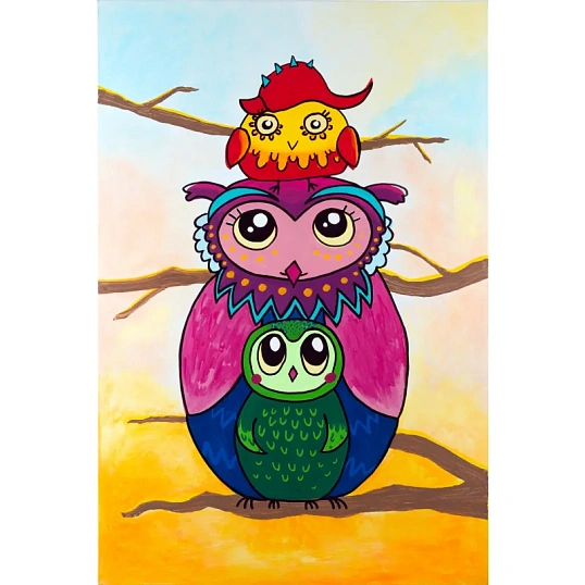 Маркер акриловый двусторонний 3D Edding 5400/905. 2-3, 5-10 мм.Цвет Желтый