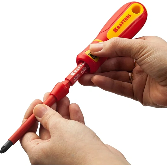 Набор отверток диэлектрических Х-Drive ELECTRO, 18 предм, KRAFTOOL