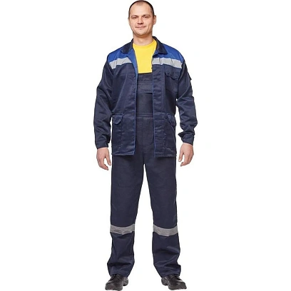 Куртка летняя муж. л03-КУ синий. (р.44-46) 182-188