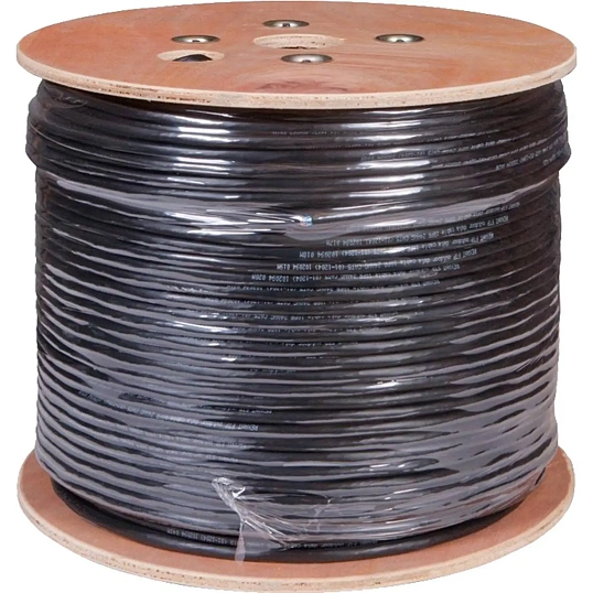 Кабель Rexant FTP 10PR 24AWG/CAT5/OUTDOOR/бухта 305м (01-1204)