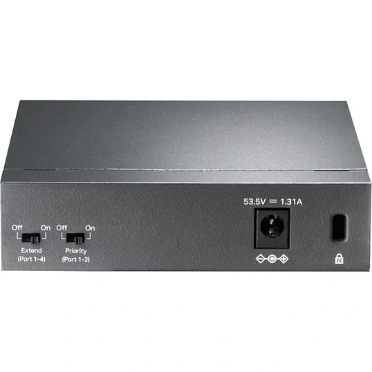 Коммутатор TP-Link /TL-SF1005P/ 5x100Mb 4PoE 58W неуправляемый