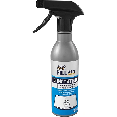Очиститель стекол с эффектом антизапотевателя FILL INN 400мл спрей (FL048 )