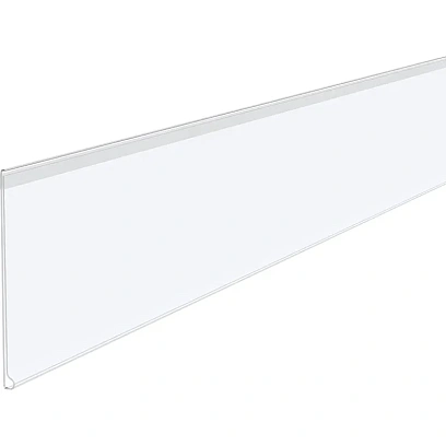 Ценникодержатель полочный самокл. DBR60 дл1250мм, прозрачный, 50шт/уп