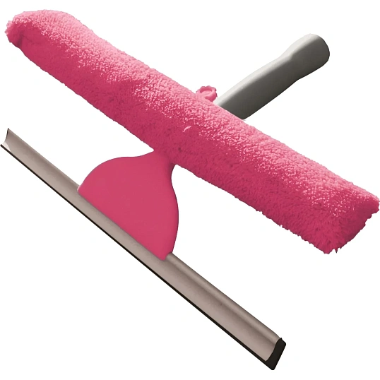 Сгон (склиз) YORK с насадкой из микрофибры для мытья окон