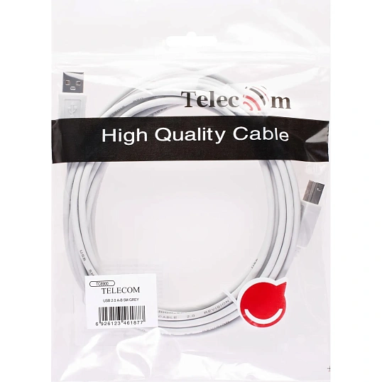 Кабель USB2.0  A-->B (1.8м) Telecom <TC6900-1.8M