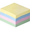 Стикеры Attache Simple куб 51х51, пастель 4 цвета 400 л