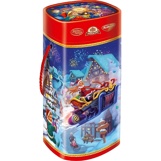 Новогодний сладкий подарок Звездочетик 800г, ОК22396