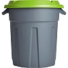 Бак для отходов 60л пластик, зеленый для пищ./непищ. прод. (до -30)
