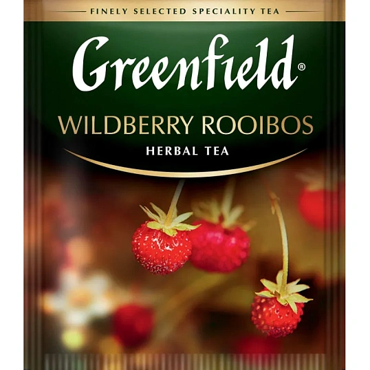 Чай Greenfield Wildberry Rooibos трав, 25пак,1007979