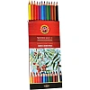 Карандаши акварельные KOH-I-NOOR MONDELUZ 12 цветов, шестигр, 3716/12
