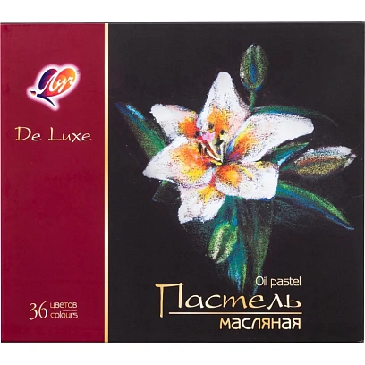 Пастель масляная Люкс 36 цв (круглая) 30С 1939-08 набор