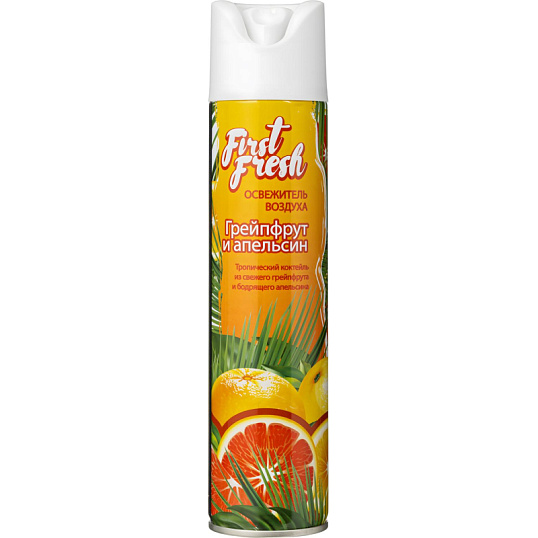 Освежитель воздуха First Fresh Грейпфрут и апельсин, 300мл