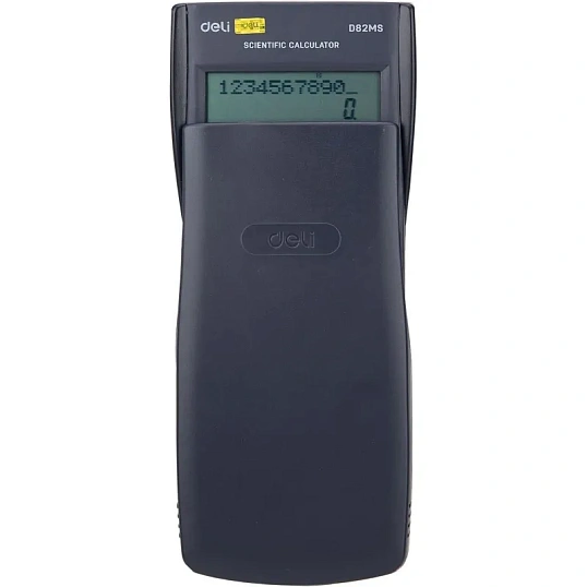 Калькулятор научный Deli ED82MS темно-синий 10+2-разр. 240 функций