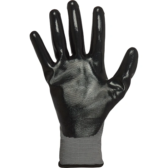 Перчатки защитные TOPFORT НН01 нейлон с нитриловым покрытием р.7