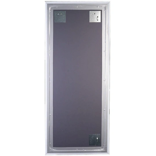 Зеркало МГЛ_ настенное НБ54 (504x1204) багет ПЛС теплое серебро