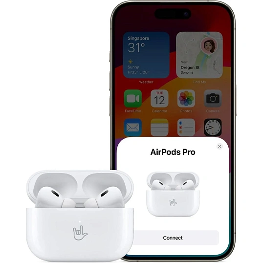 Наушники Apple AirPods Pro (2nd gen) MagSafe Case USB-C (MTJV3LL/A)