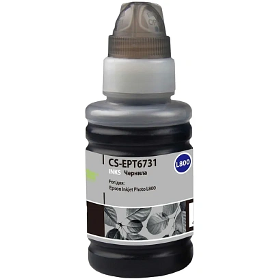 Чернила Cactus CS-EPT6731 T6731 чер. 100мл для Epson L800/L810/L850/L1800
