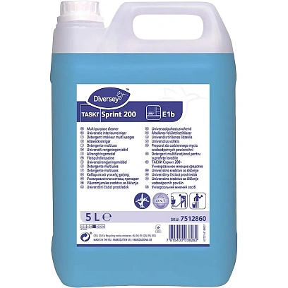 Профхим интерьер д/уборки-поверхн спирт+ПАВ Diversey/TASKI Sprint 200, 5л