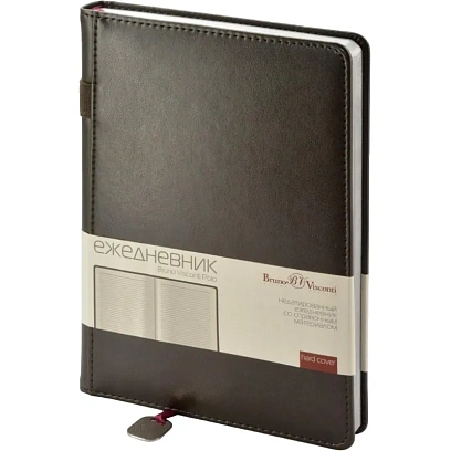 Ежедневник недатированный а5 145 х 210 мм Polo New серый 320 стр. 3-515/06