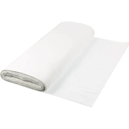 Полотно техническое вафельное отбеленное, рулон 0,8х50м, пл. 140 г/м2_Узб